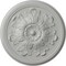 Ekena Millwork Legacy Acanthus Ceiling Medallion (Fits Canopies up to 3 1/2"), Hnd-Painted Frost, 12 3/4"OD x 7/8"P CM12LEFRF - alternate 1